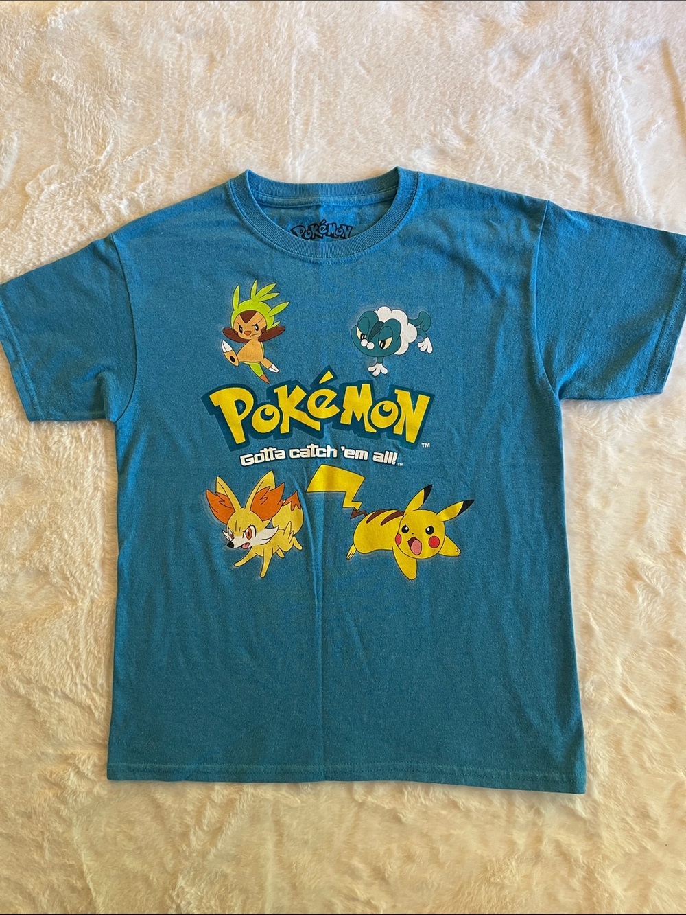 Pokémon boys short sleeve tee shirt SZ XL 14-16